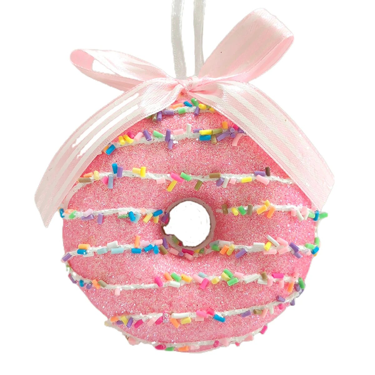 4&#x22; Donut Christmas Ornament Holiday Decor