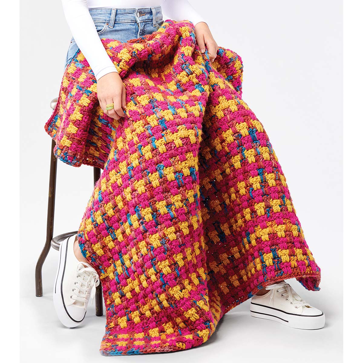 Premier  Maximalist Throw Crochet Kit