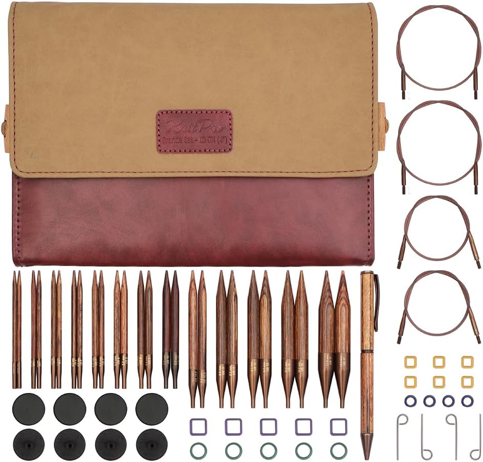 KnitPro Ginger Grande Interchangeable Knitting Needle Set 4" (10cm)