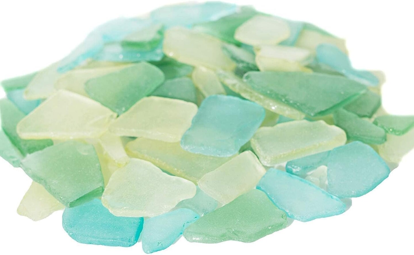 Sea Glass for Crafts – 11oz Sea Glass Decor, Tumbled Seaglass, Beachglass Decor, Nautical Vase Fillers, Coastal Art Supplies
