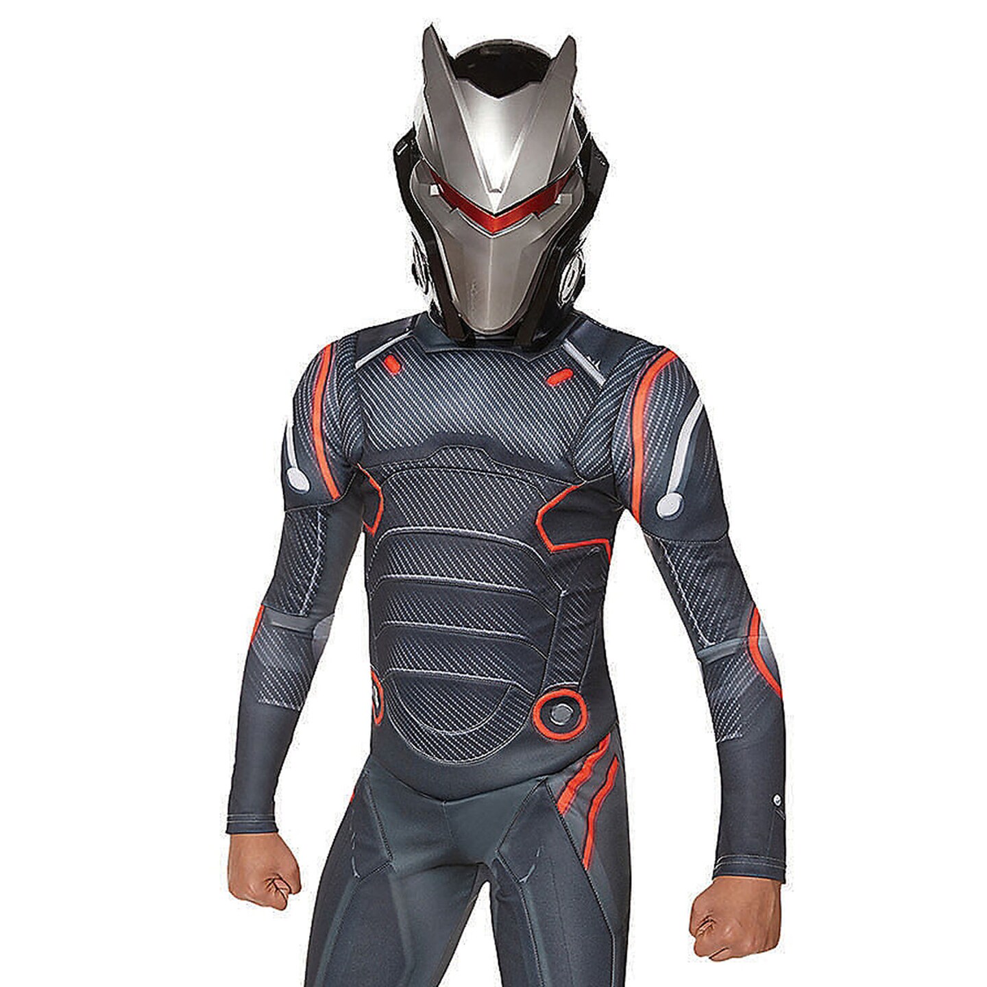 Fn Omega Child Fortnite Jumpsuit Mask Halloween Costume
