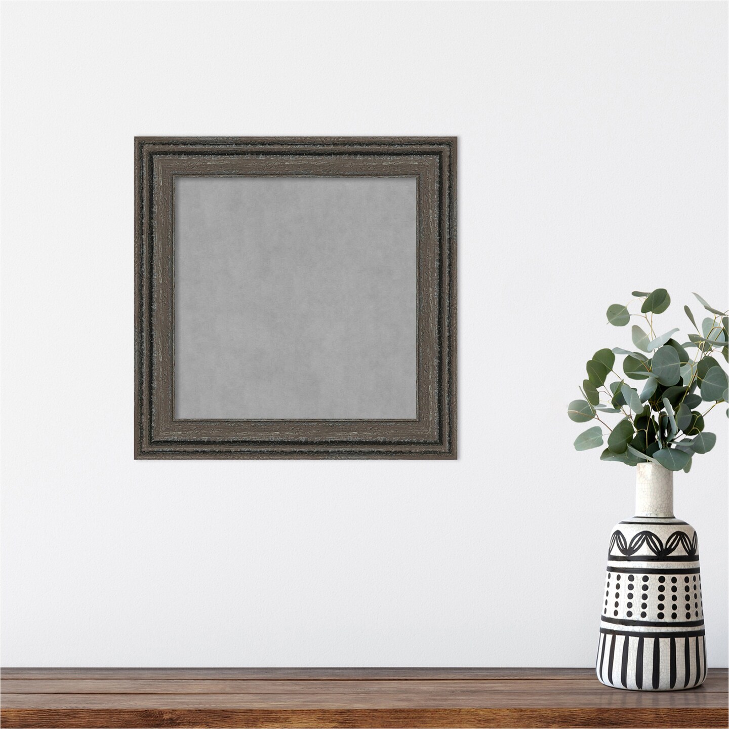 Upcycled Wood Framed Magnetic Board