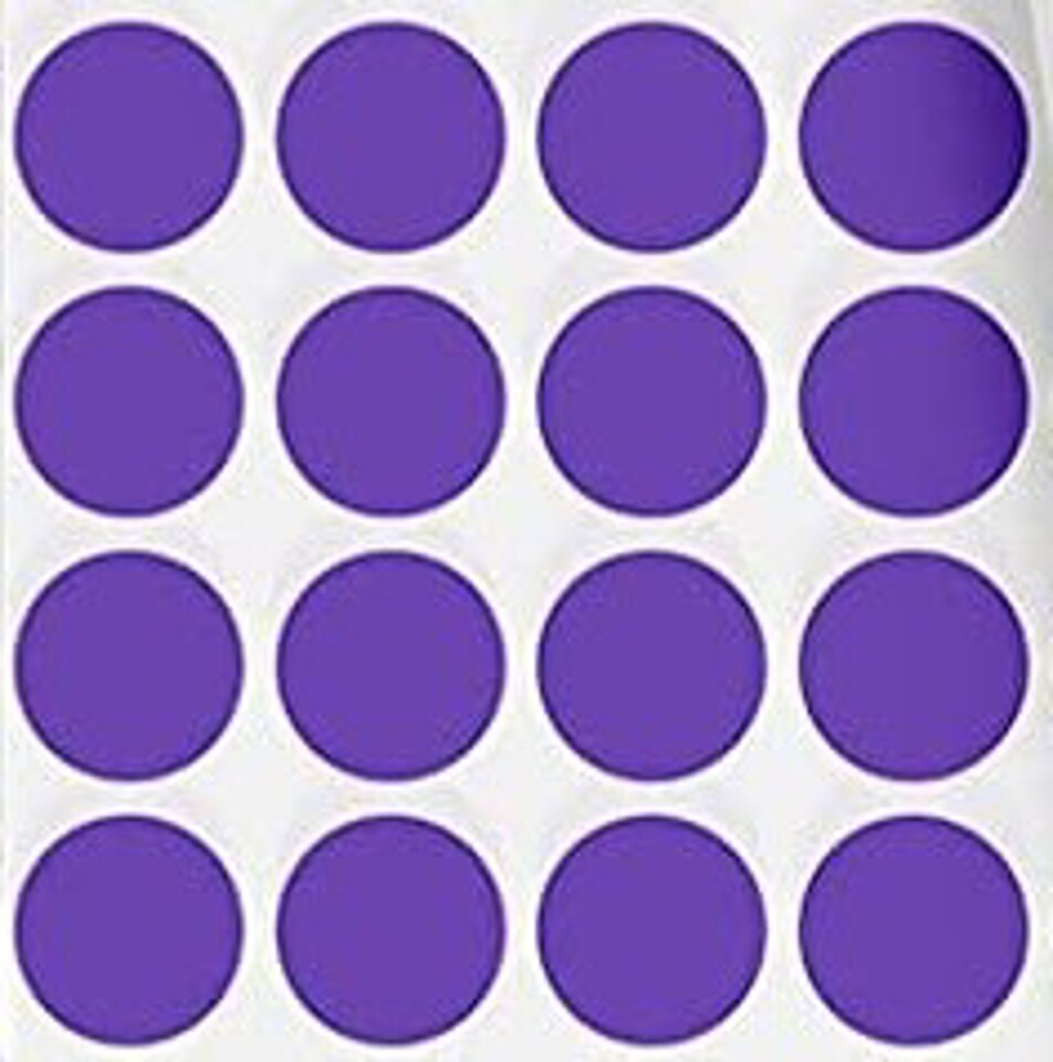 Black Dot Stickers 1/4" (6mm) – 4928/Pk 32 Sheets | Labels, Charts, Crafts & Classroom Organization