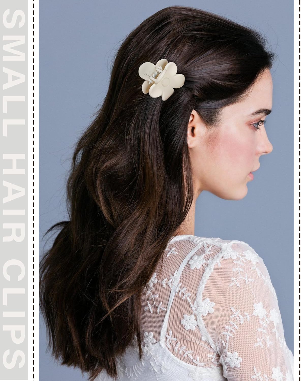 Hair Clips, 12pcs Small Matte Hair Claw Clips for Women