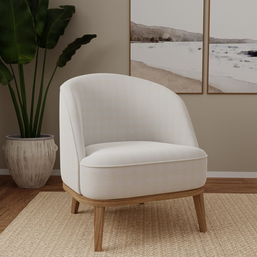 Upholstery Fabric - White & Ivory Abstract & Geometric,Check & Houndstooth Upholstery Fabric 54 Inches"