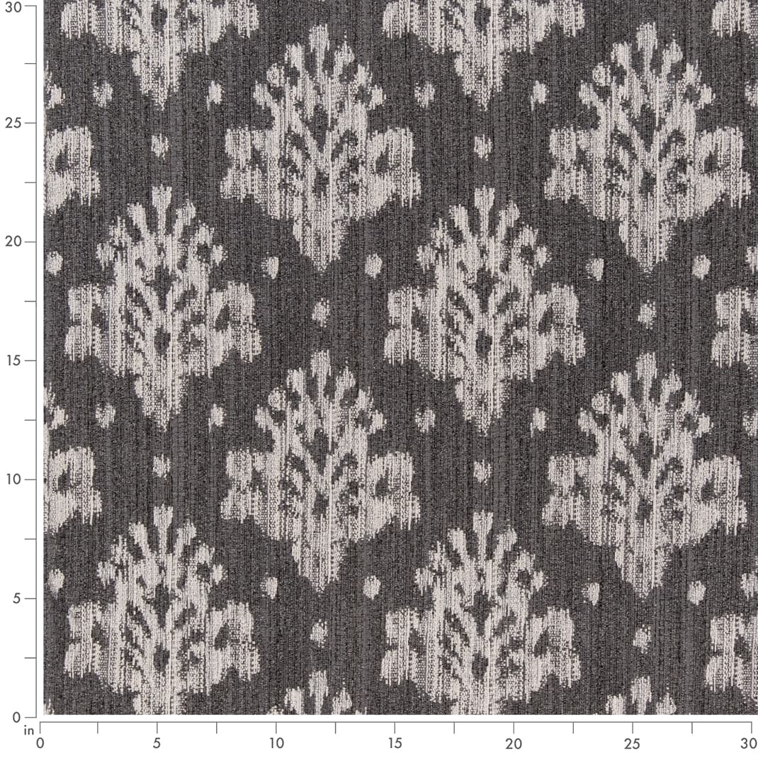 Upholstery Fabric - Grey & Silver Abstract & Geometric,Damask,Global Upholstery Fabric 54 Inches"