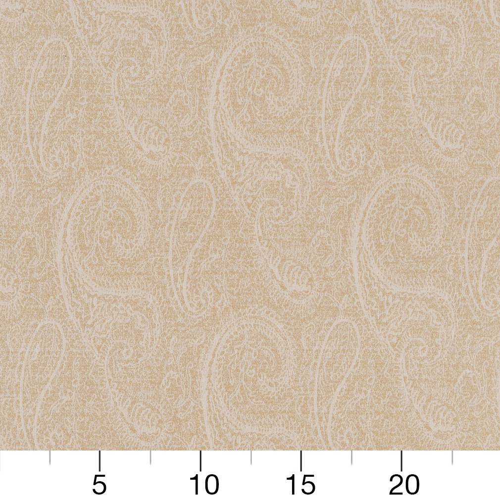 Upholstery Fabric - Beige & Taupe,Gold & Yellow Paisley Upholstery Fabric 54 Inches"