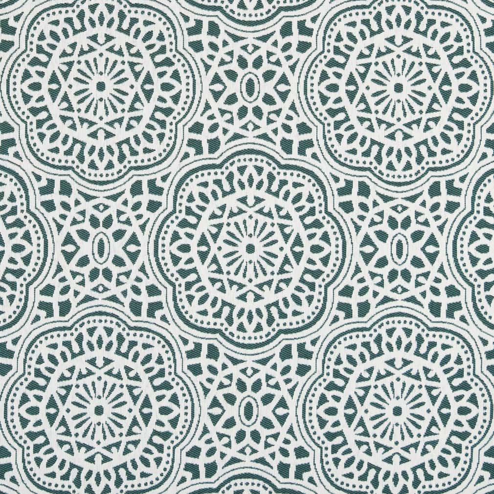 Caribbean - Aqua & Teal Abstract & Geometric,Global Upholstery Fabric 54 Inches"