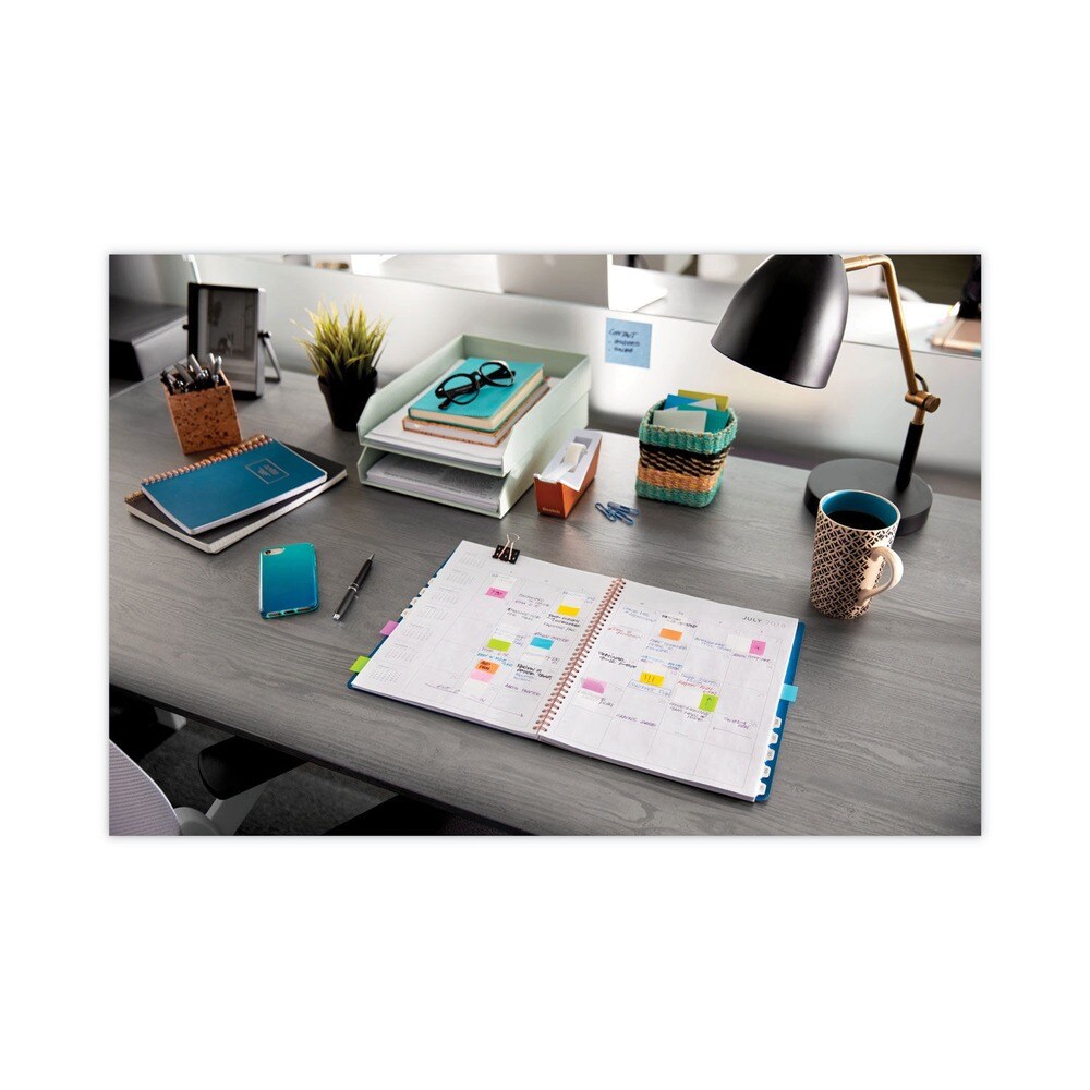 Post-it Flags Standard Page Flags in Dispenser - Green (100/Pack)