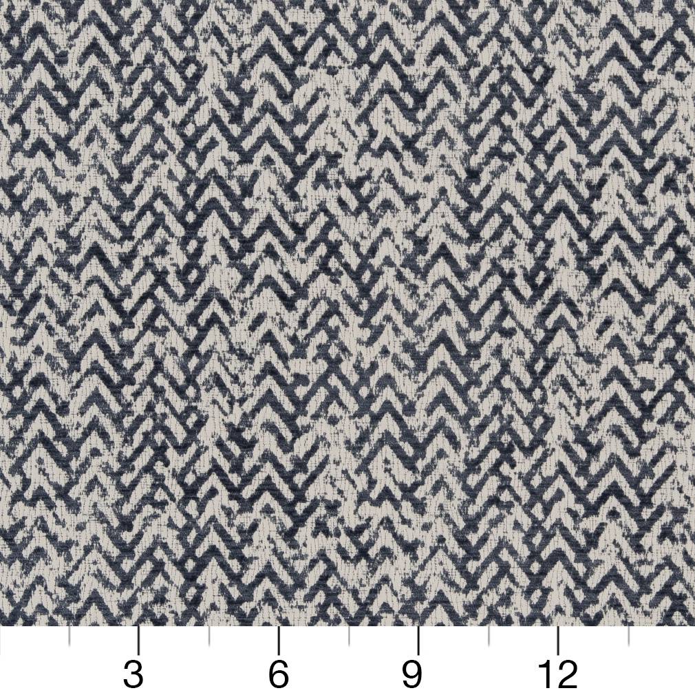 Upholstery Fabric - Blue Abstract & Geometric Upholstery Fabric 54 Inches"