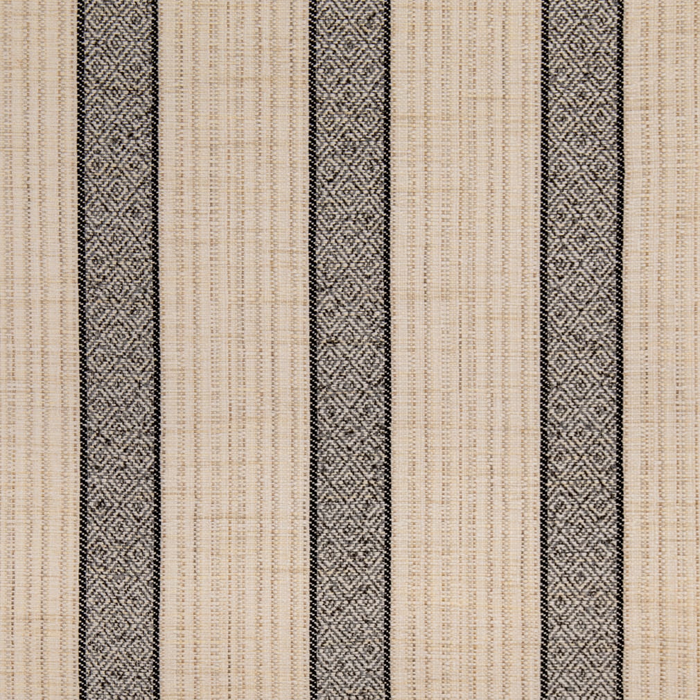 Upholstery Fabric - Black Stripe Upholstery Fabric 54 Inches"