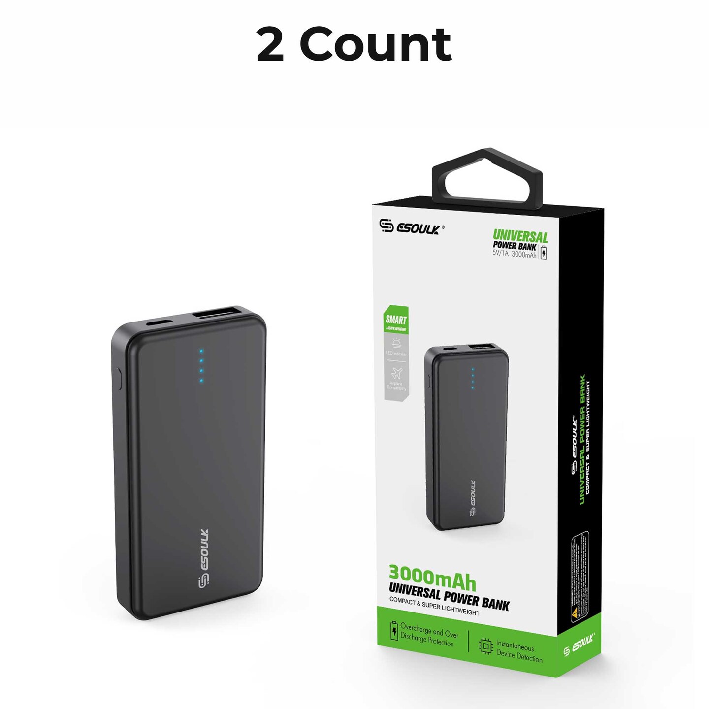 3000 mAh Universal Power Bank