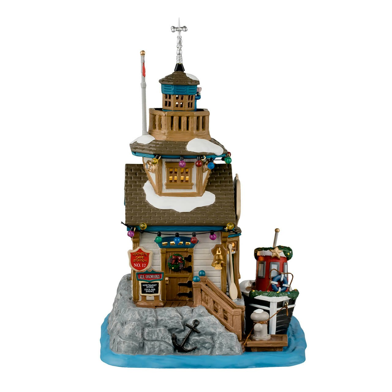 Lemax© Plymouth Corners Village™: Northstar Cape Harbor Master House