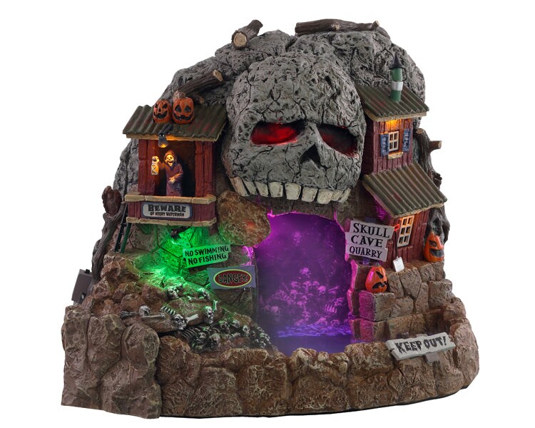 LEMAX Skull Cave Quarry, with 4.5V Adaptor  #14822