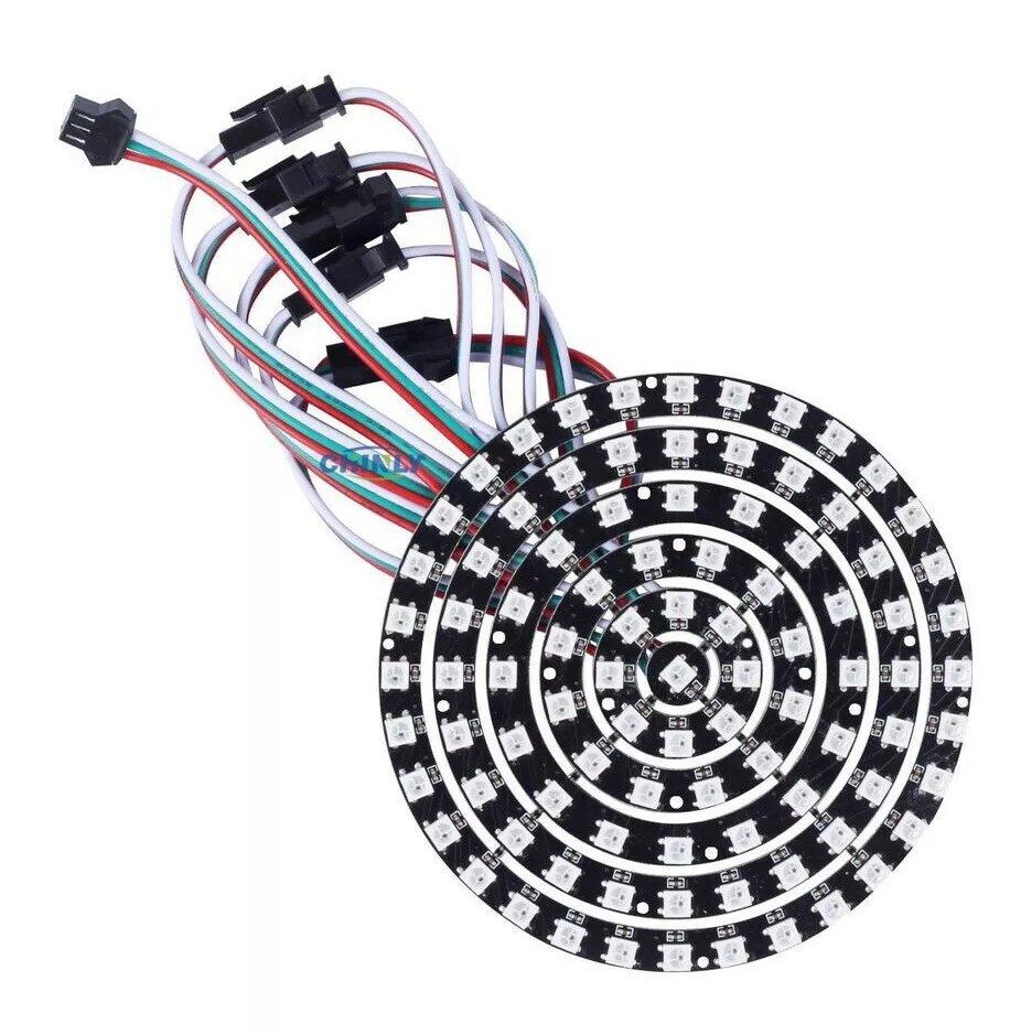 WS2812B 5V 5050 RGB 93 LED Pixel Ring Panel Module Light Individual Addressable