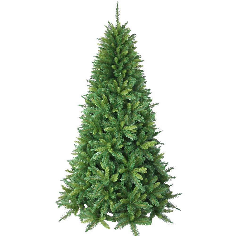 7.5&#x27; Artificial Christmas Tree - Full - Hamilton Spruce, Unlit . Hinged. Holiday Tree