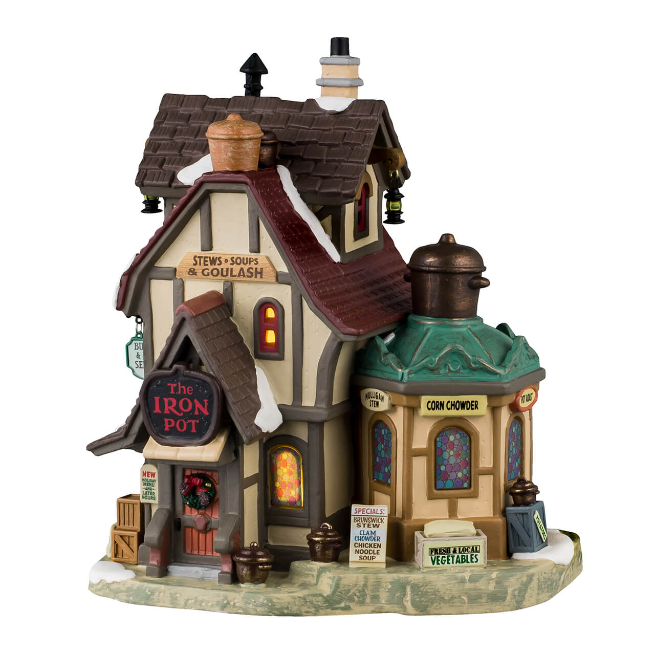 Lemax&#xA9; Caddington Village&#x2122;: The Iron Pot