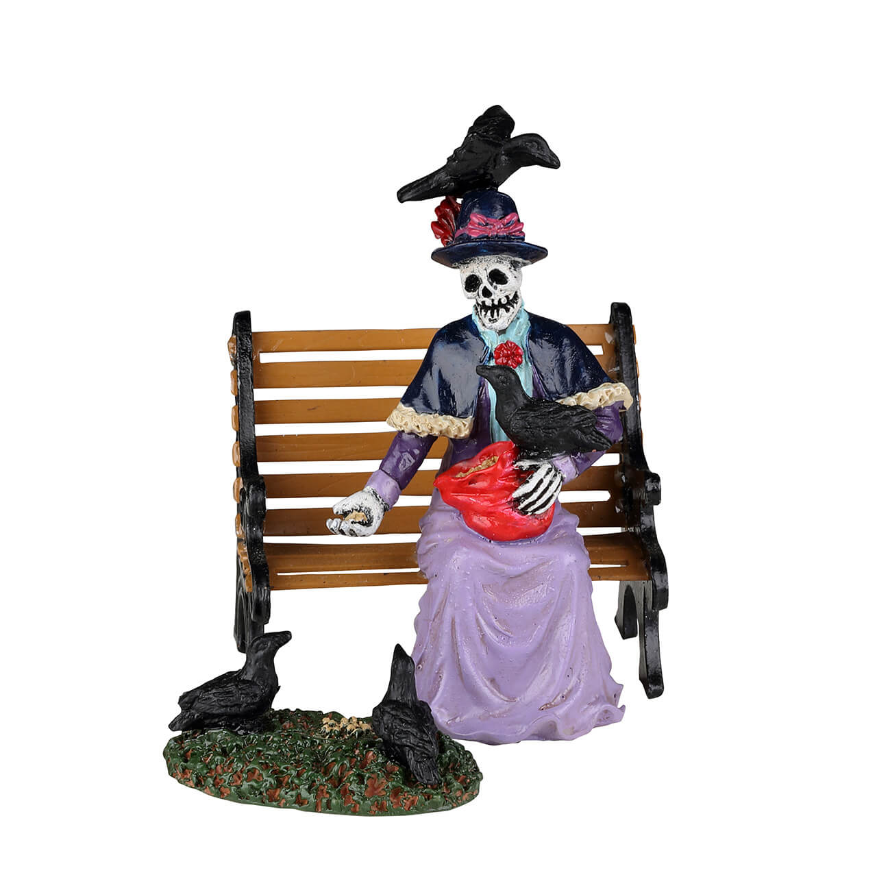 Lemax Spooky Town Feeding the Birds Figurines Set of 2 #22101