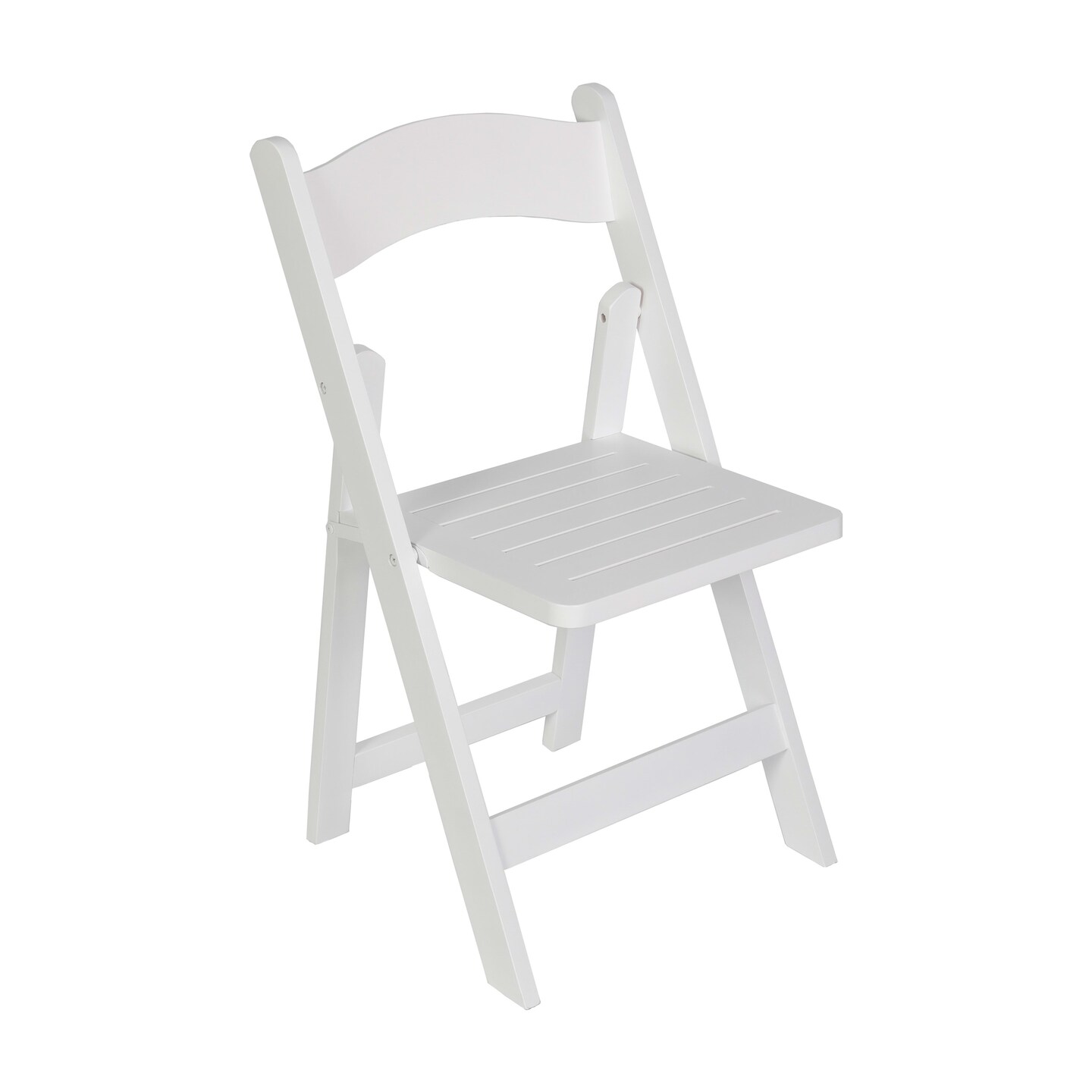 Merrick Lane Nathan Solid Wood Dining Chair with Foldable Design and Elegant Finish