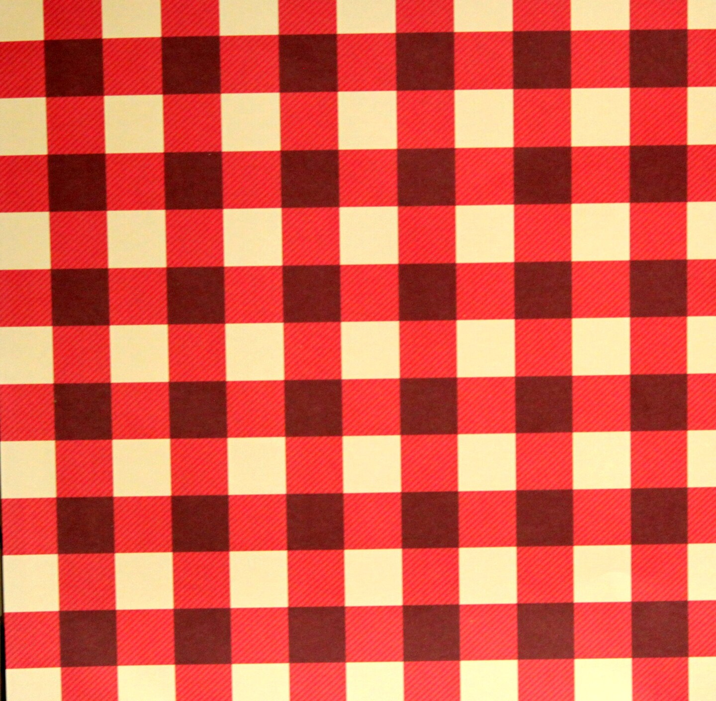 Cieovo Double-Sided Christmas Plaid #11 Scrapbook Paper