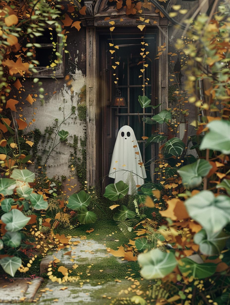 Halloween Paint by Numbers Kit for Adults – DIY Acrylic Canvas, 16x20 Inch