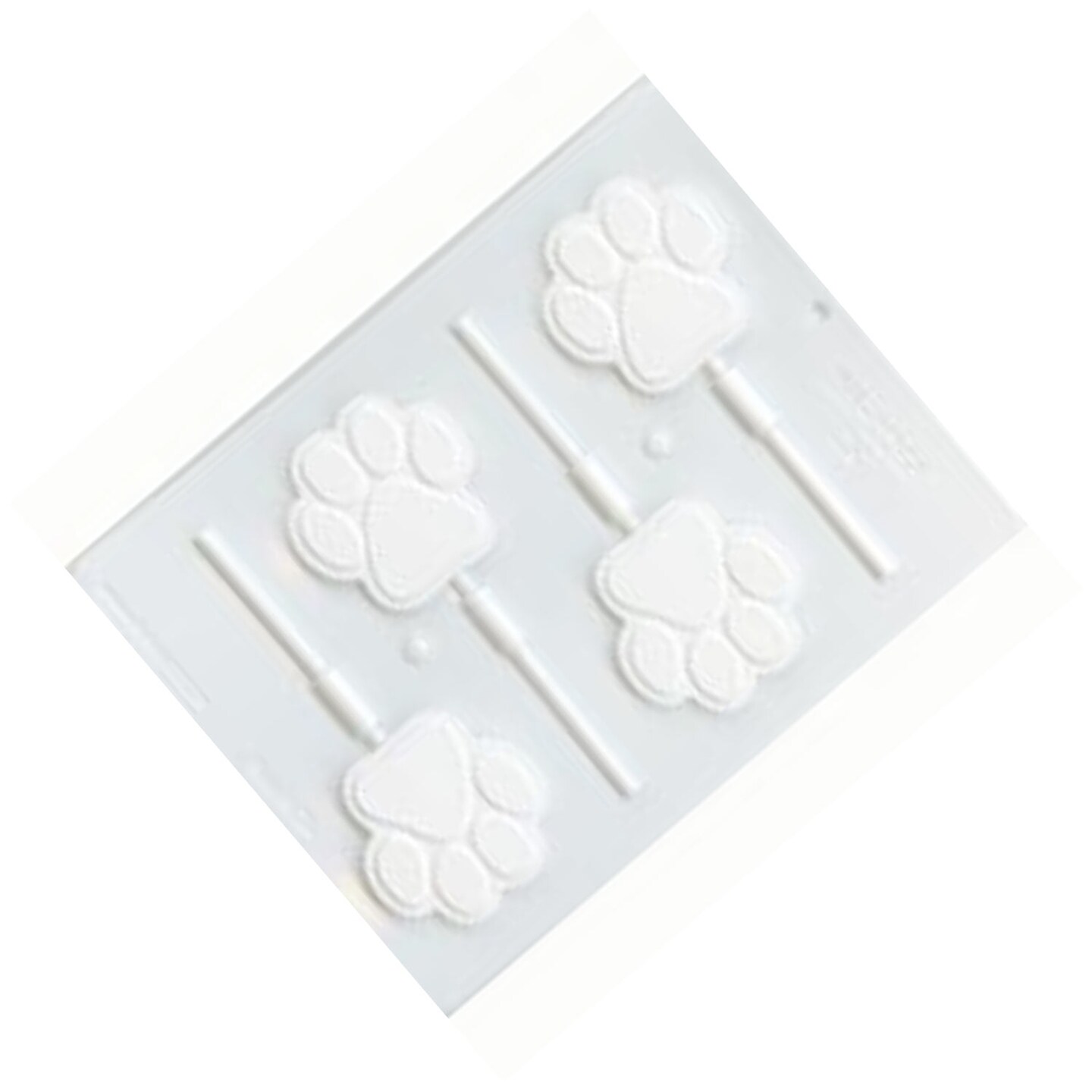 Dog Paw Sucker Hard Candy Mold for Pawsitively Fun Treats