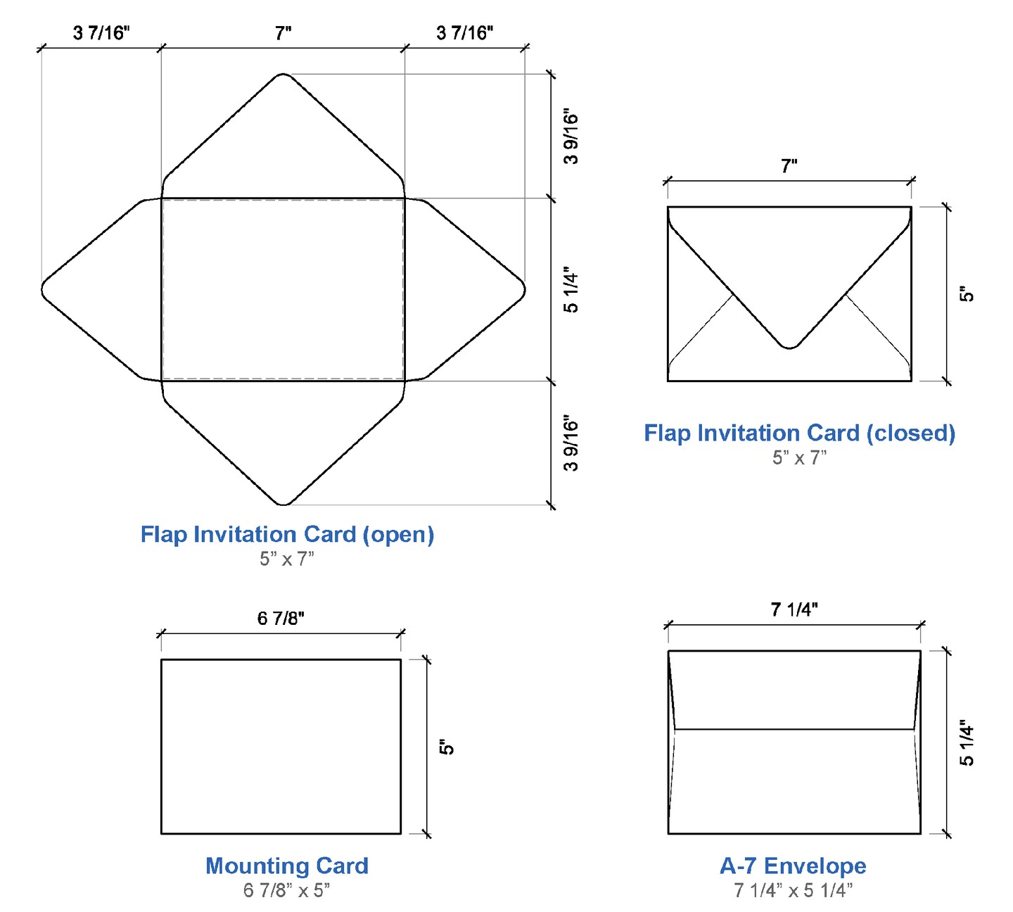 Colorplan - 91 Lb. / 135 gsm / 8 pts Matte Premium Cardstock Paper Text Euro Flap Envelopes Bulk Pack of 250