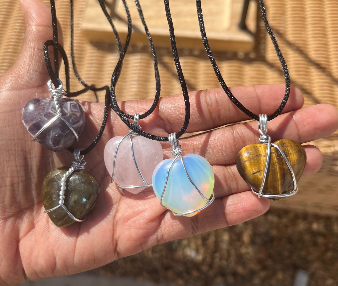 Wrapped Crystal Necklace Jewelry Making Wire Wrapping Crystal