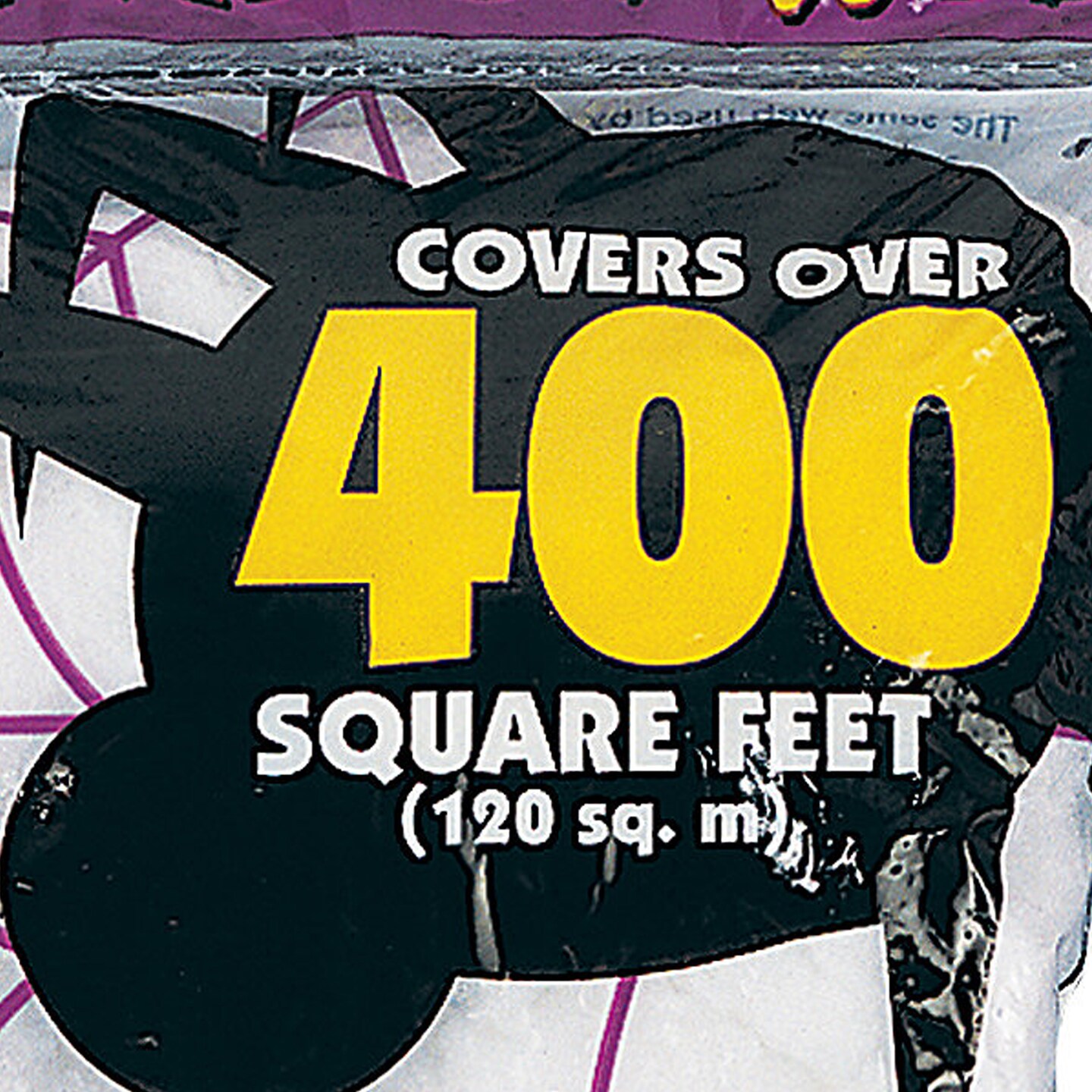 Spider Web White Stretch Decoration Covers 400 Sq Ft for Halloween Indoor/Outdoor Use