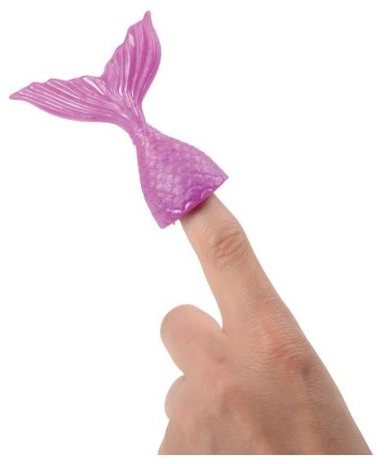 Mermaid Tail Finger Puppets/6-Pc Include 6 Units