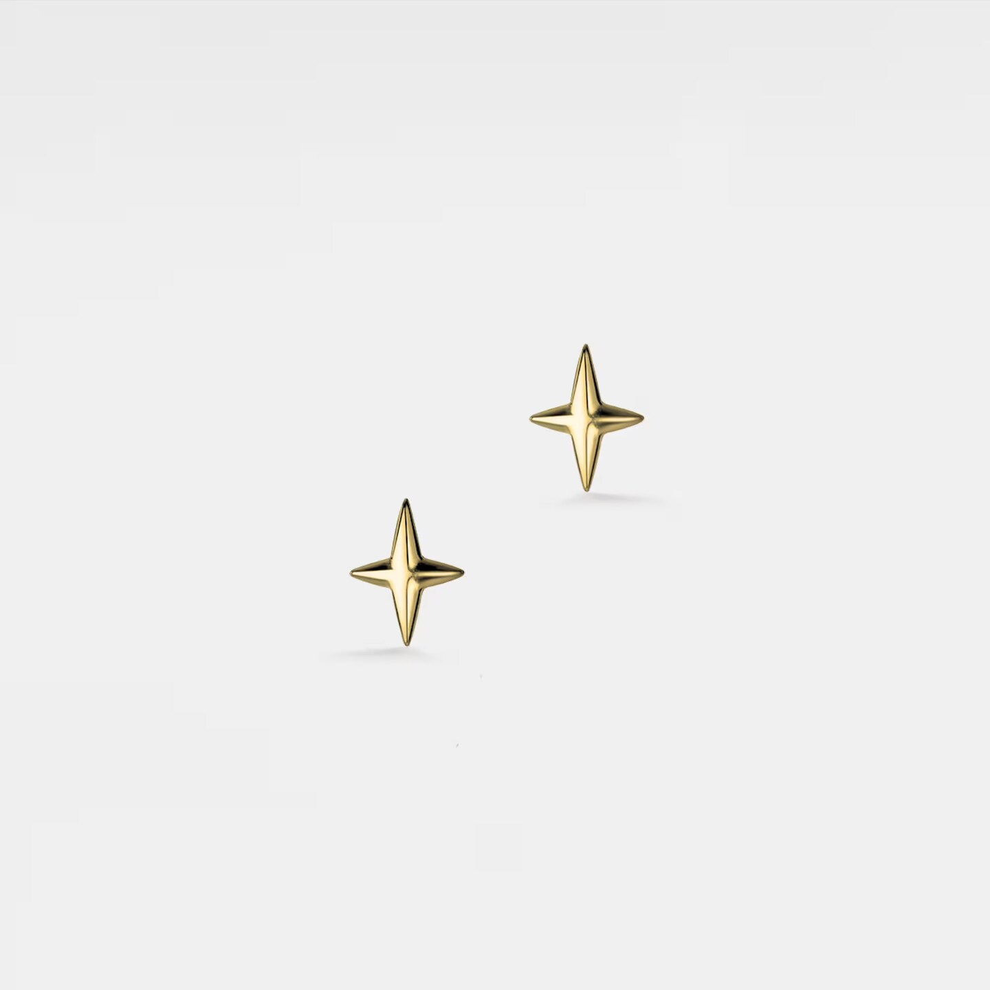 PERIMADE Dainty Gold Star Stud Earrings • Tiny Minimalist Star Stud  Earrings • Sterling Silver Friendship Jewelry • Best Friend Gift • E0538 