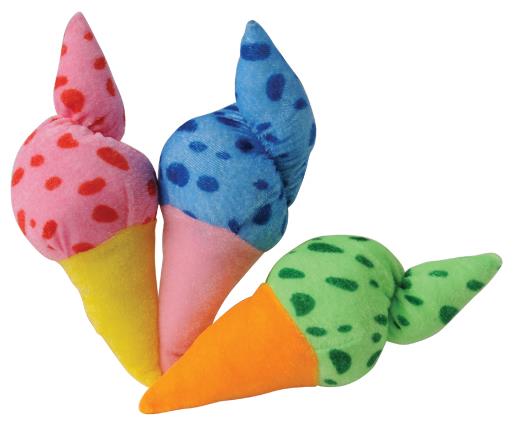 Ice Cream Cone Plush Include 12 Units