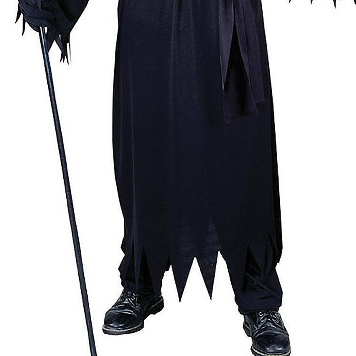 Men&#x27;s Fade In Out Phantom Costume with Hood Belt Glasses Spooky Outfit