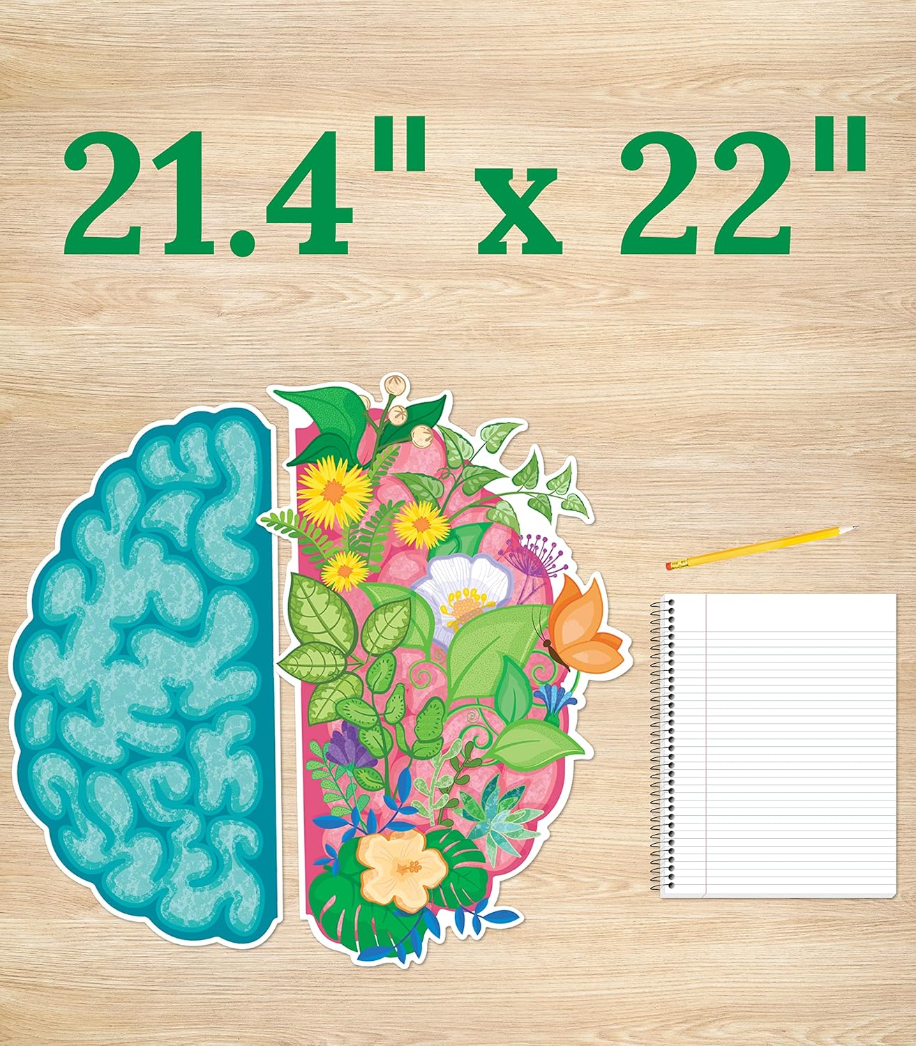 47 pc Bloom With a Growth Mindset Bulletin Board Set (Bloom With a Growth Mindset)
