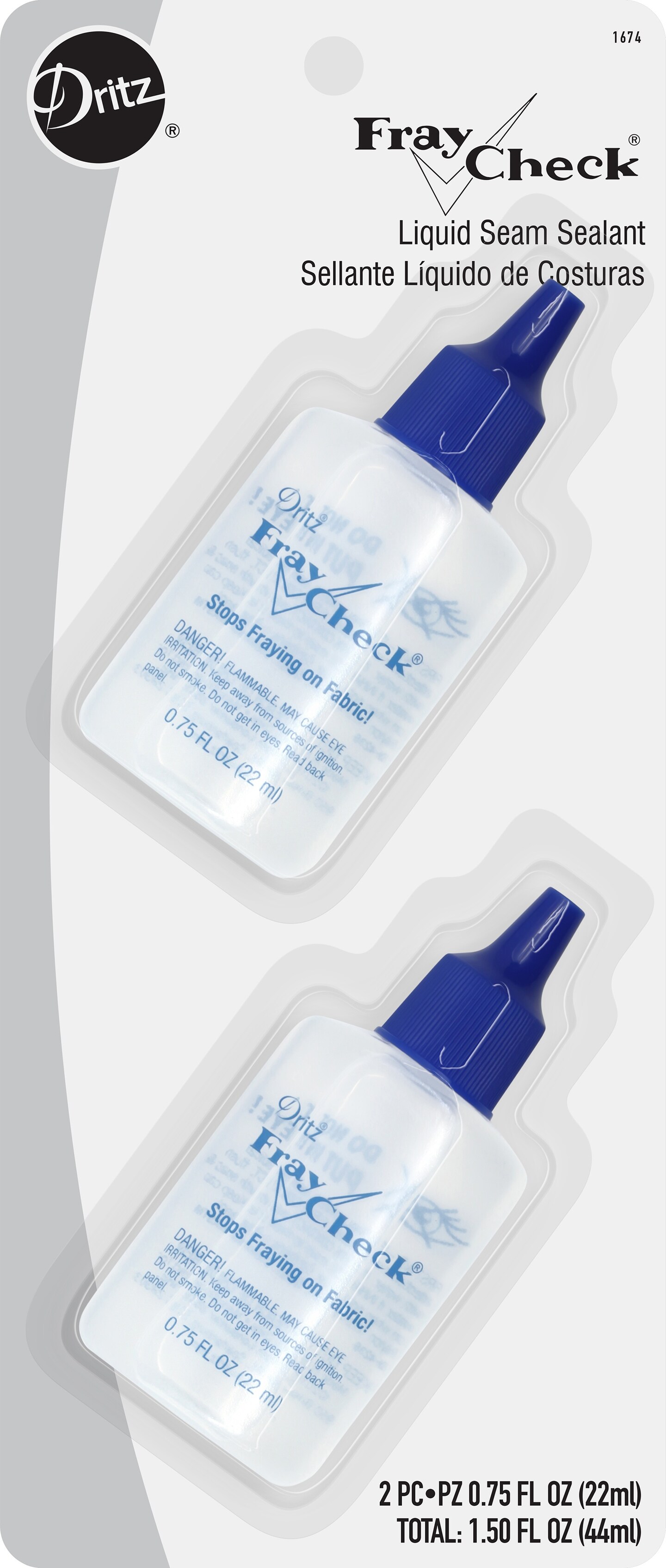 Dritz Fray Check Bonus Pack 2/Pkg-1.5oz