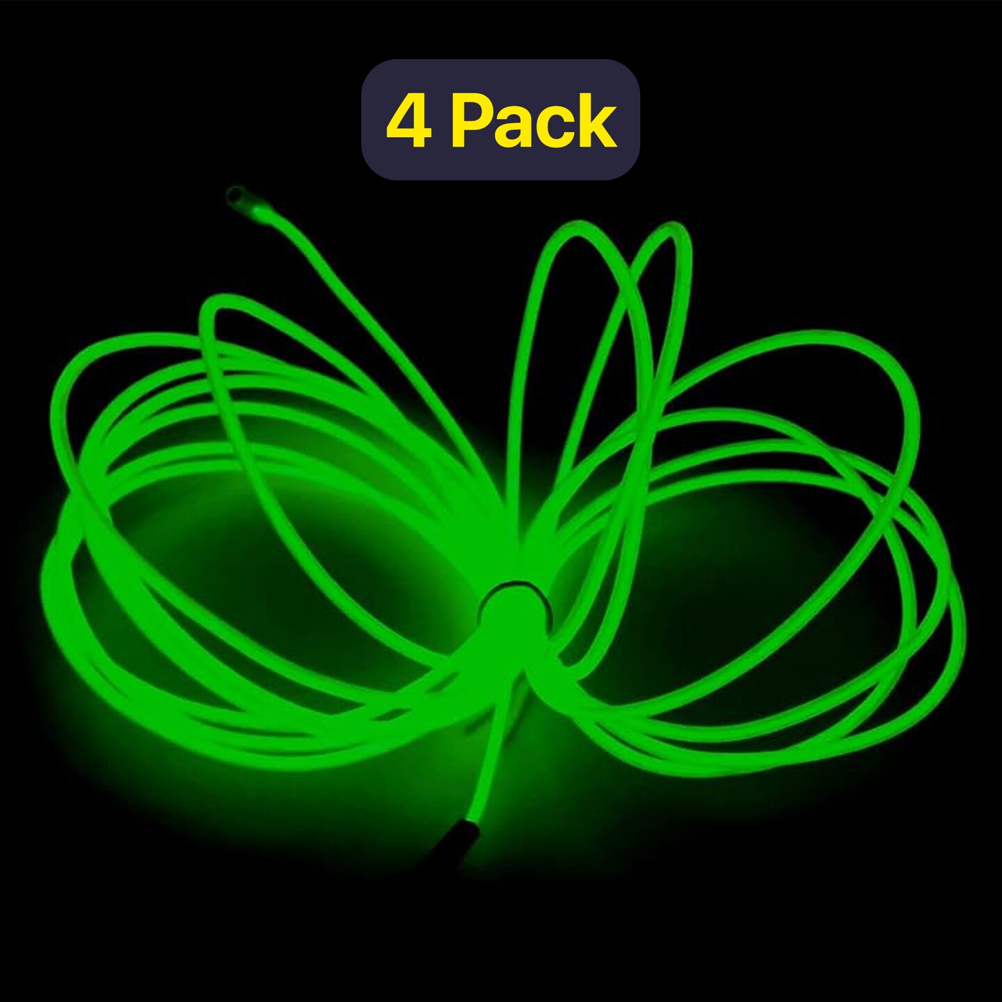 Neon Plastic String SparkFlex 3ft Wearable Neon String Light Up the Night, Color: green ...