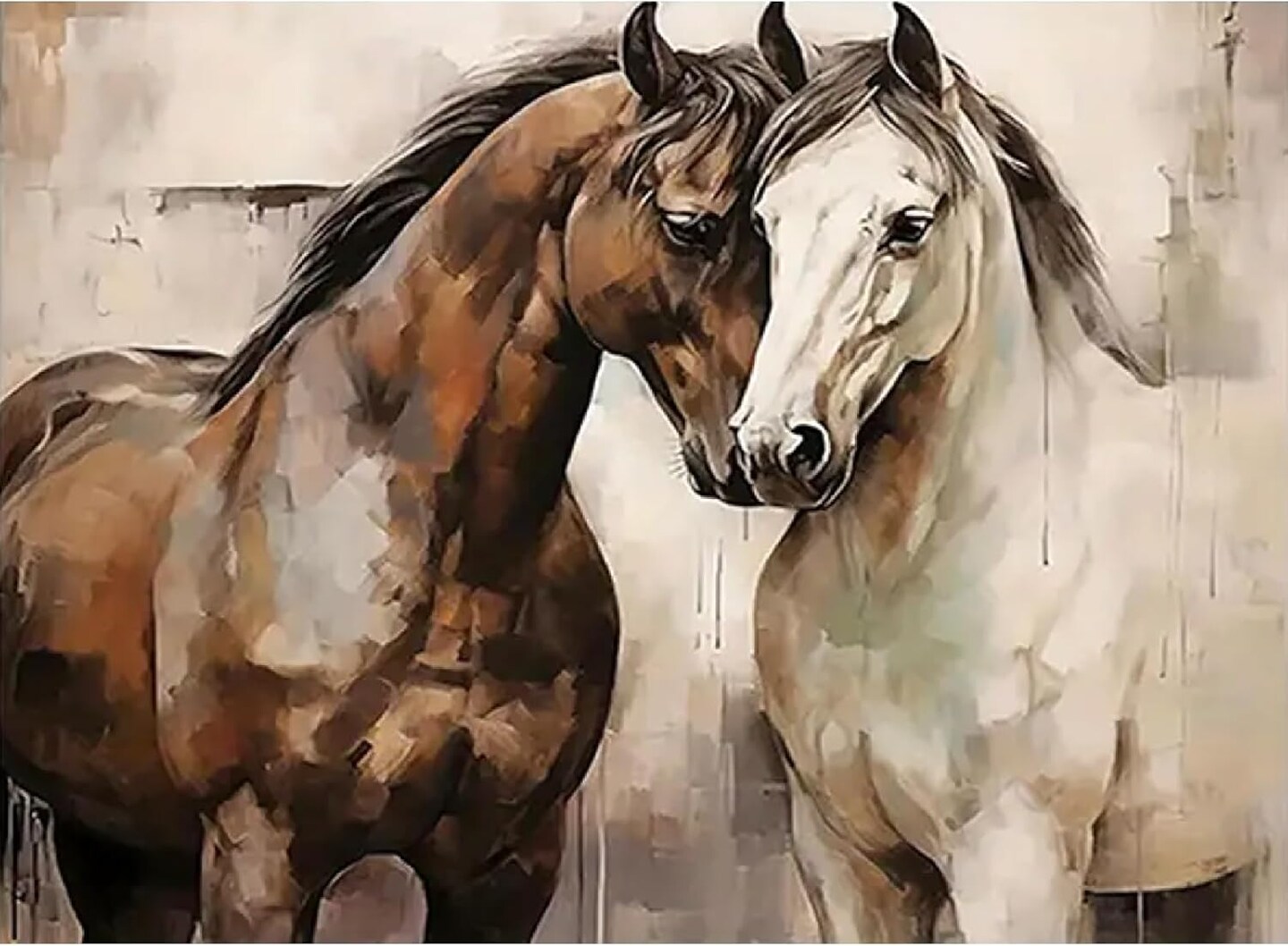 Diamond Art Kits for Adults (Horse) 12 x 16 x 0.02 inches