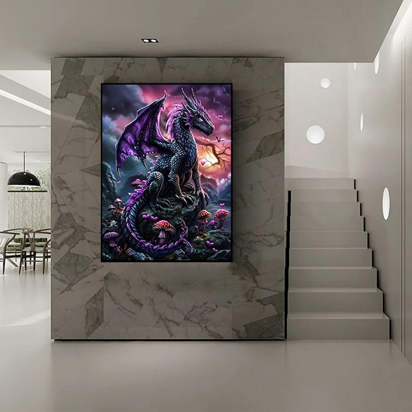 5D Dragon Diamond Painting Kit (JK731-1)