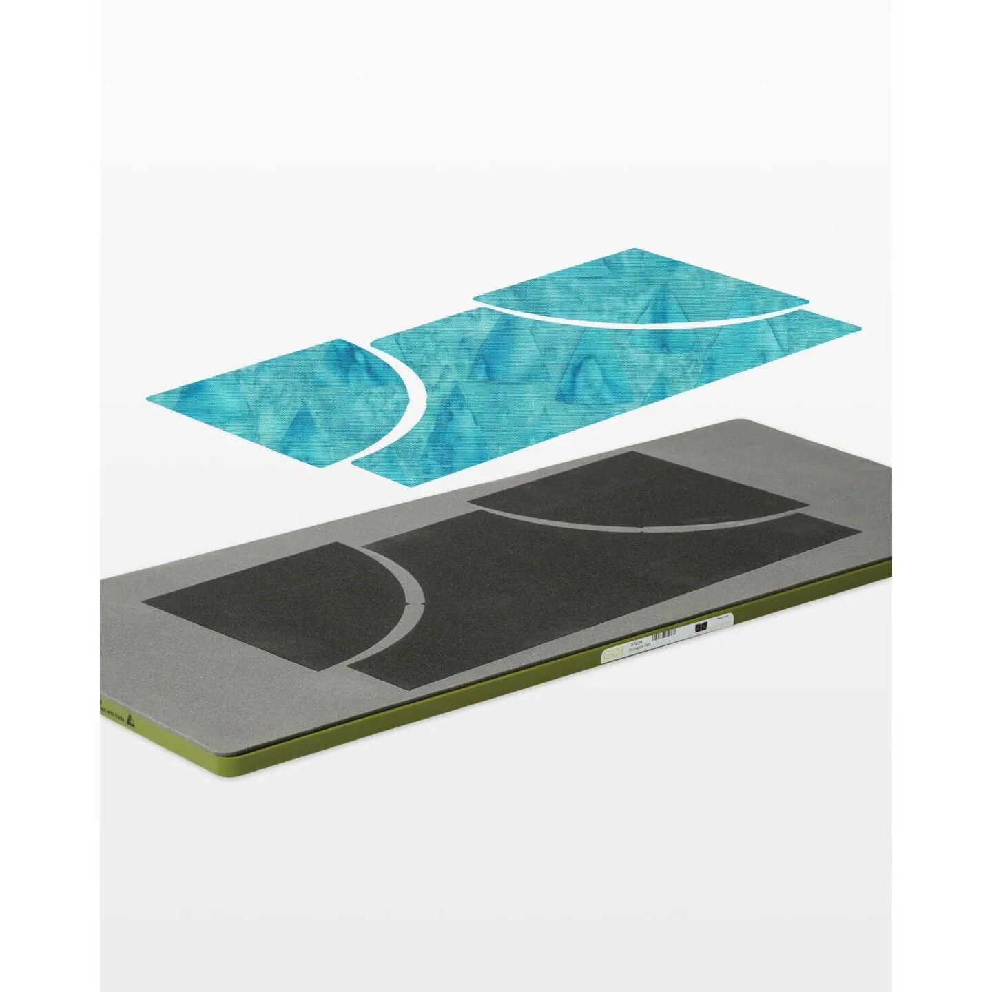 AccuQuilt GO! Drunkard’s Path 7" Finished Die – Quilting Fabric Cutting Die for Curved Quilt Blocks, Accurate & Easy Cutting, Works with GO! Cutters