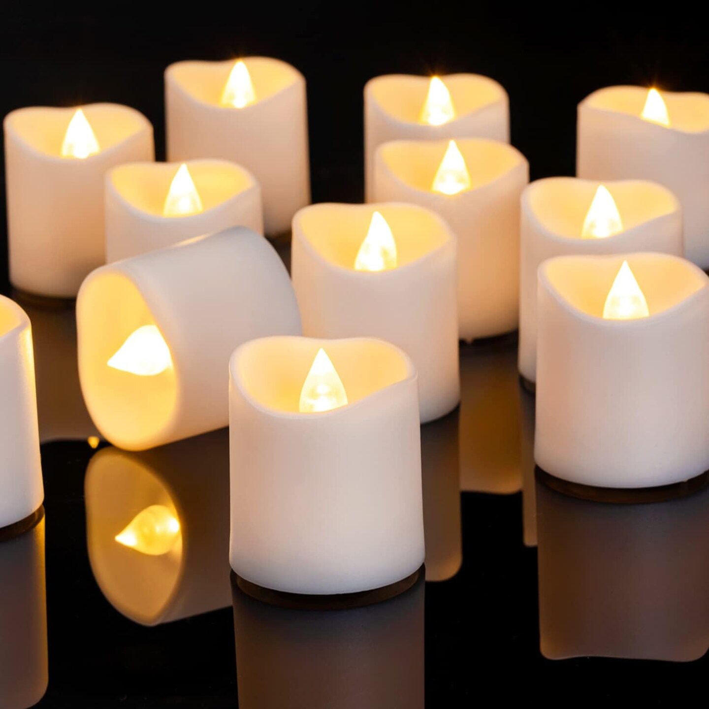 24Pack Flameless LED Votive Candles