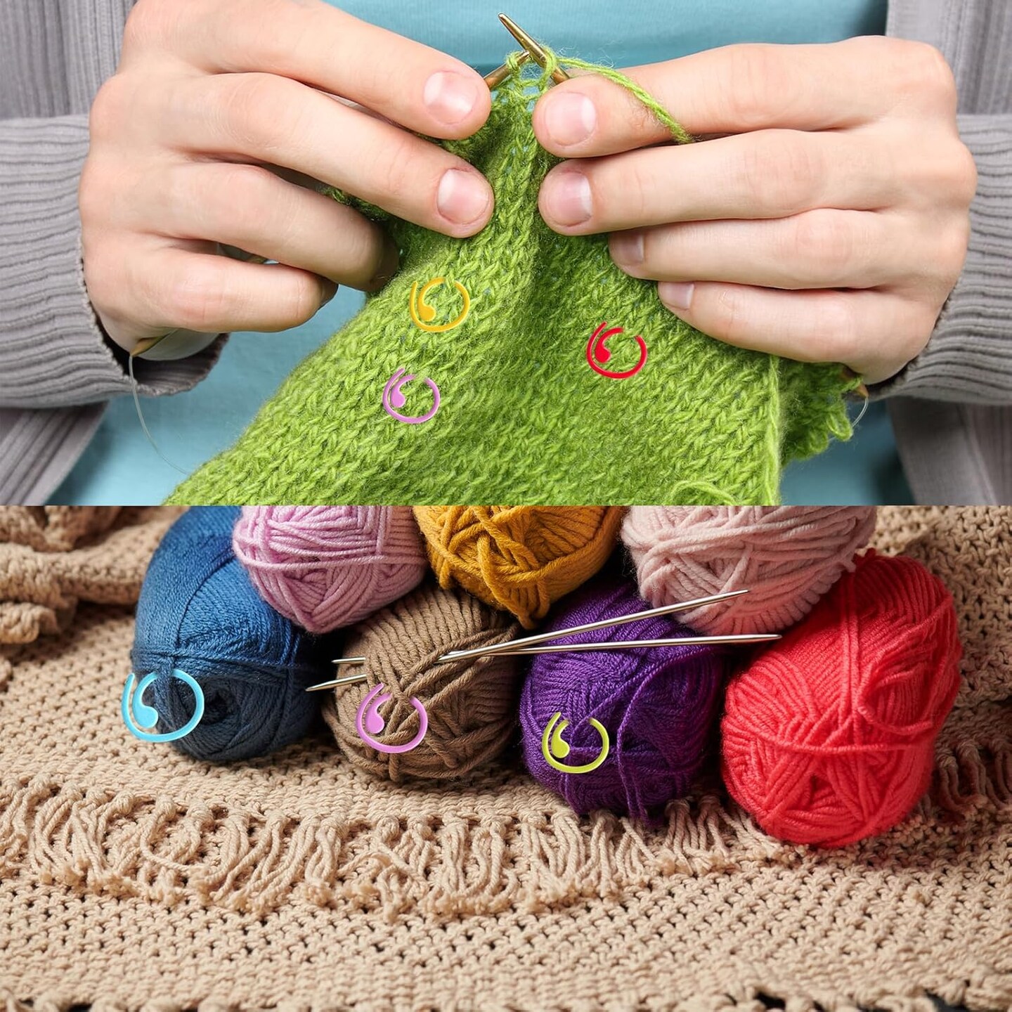 4PCS Crochet Rings, Dragon Tension Rings