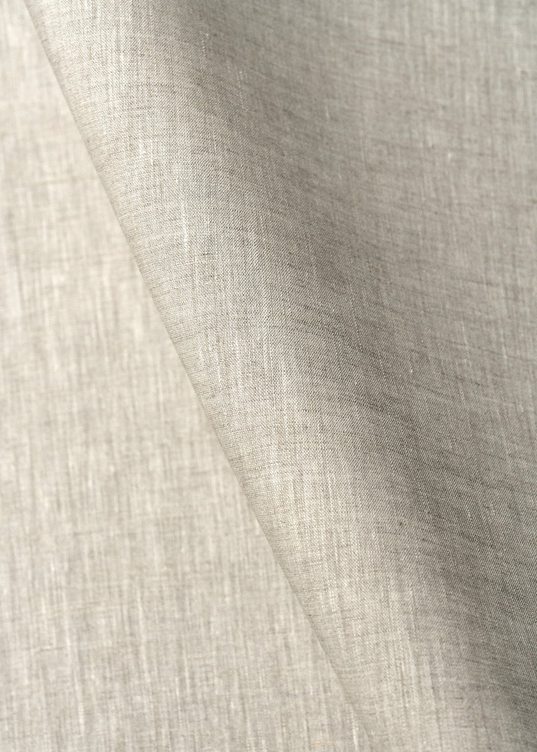 1 Yard Light Mixed Natural Washed Pure Linen Fabric Midweight 2 Tone 60 Inches Wide