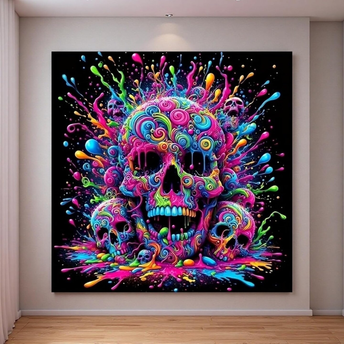 5D Skull Diamond Painting Kits for Adults