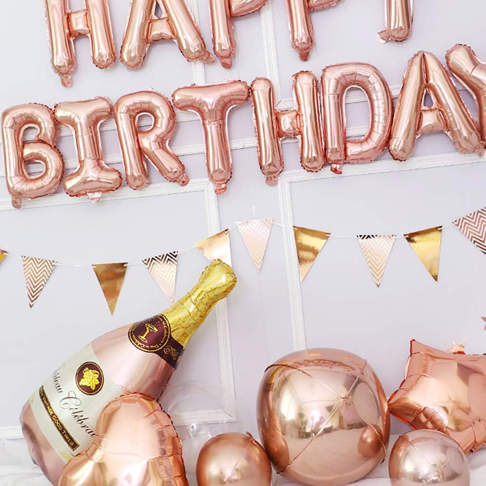 4PCS Champagne Bottle Balloons