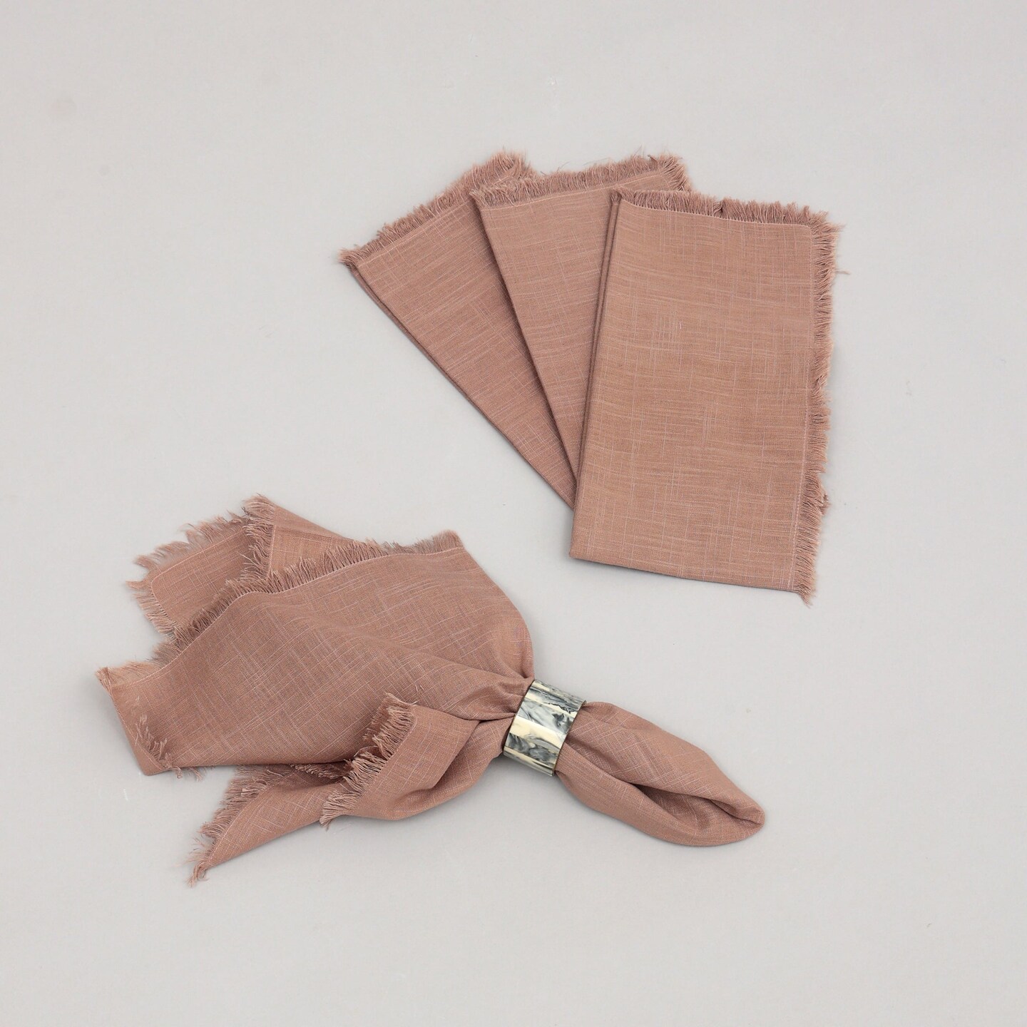 Premium 100% Cotton Napkin Cloth – Set of 4 Reusable, Soft & Durable Napkin Cloth for Dining Table & Special Occasions