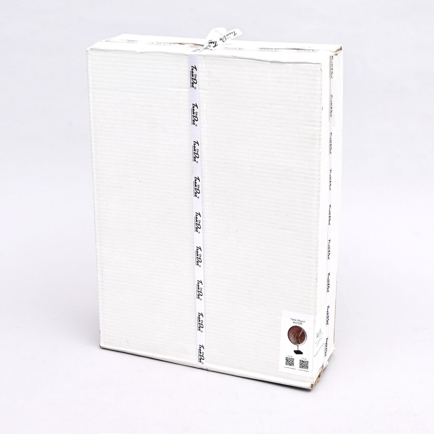 Metallic Sphere Table Accent – Aluminum Sculpture with Black Base (13.5x4.5x17")