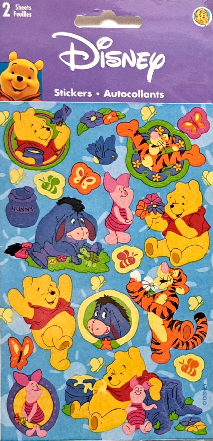 Sandylion Disney Winnie The Pooh & Friends#2 Vintage Stickers