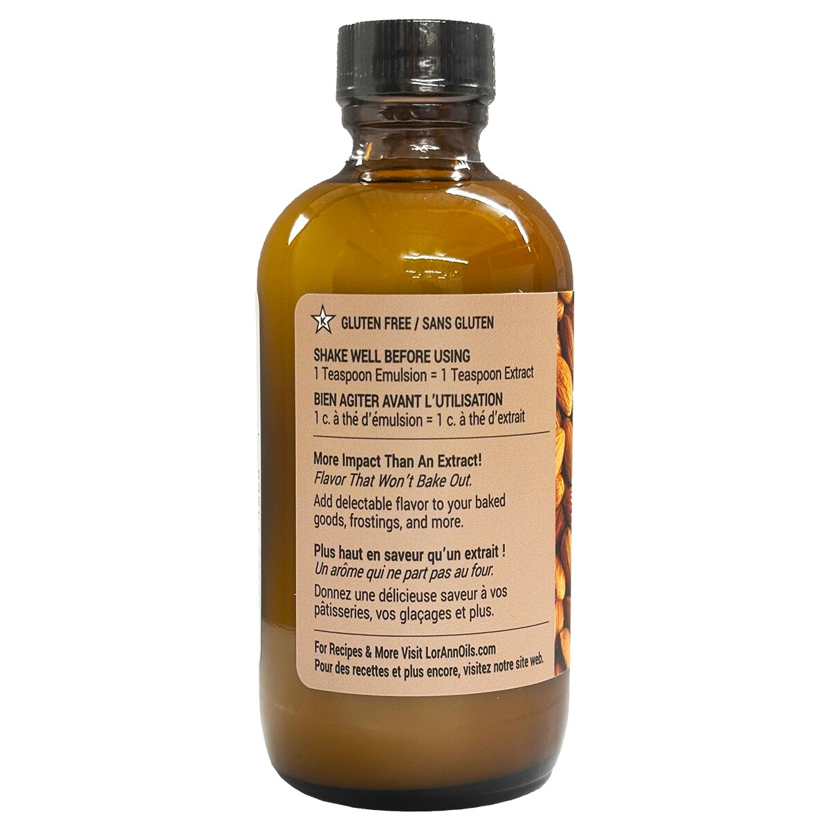 LorAnn Oils Almond Bakery Emulsion, 4 ounce