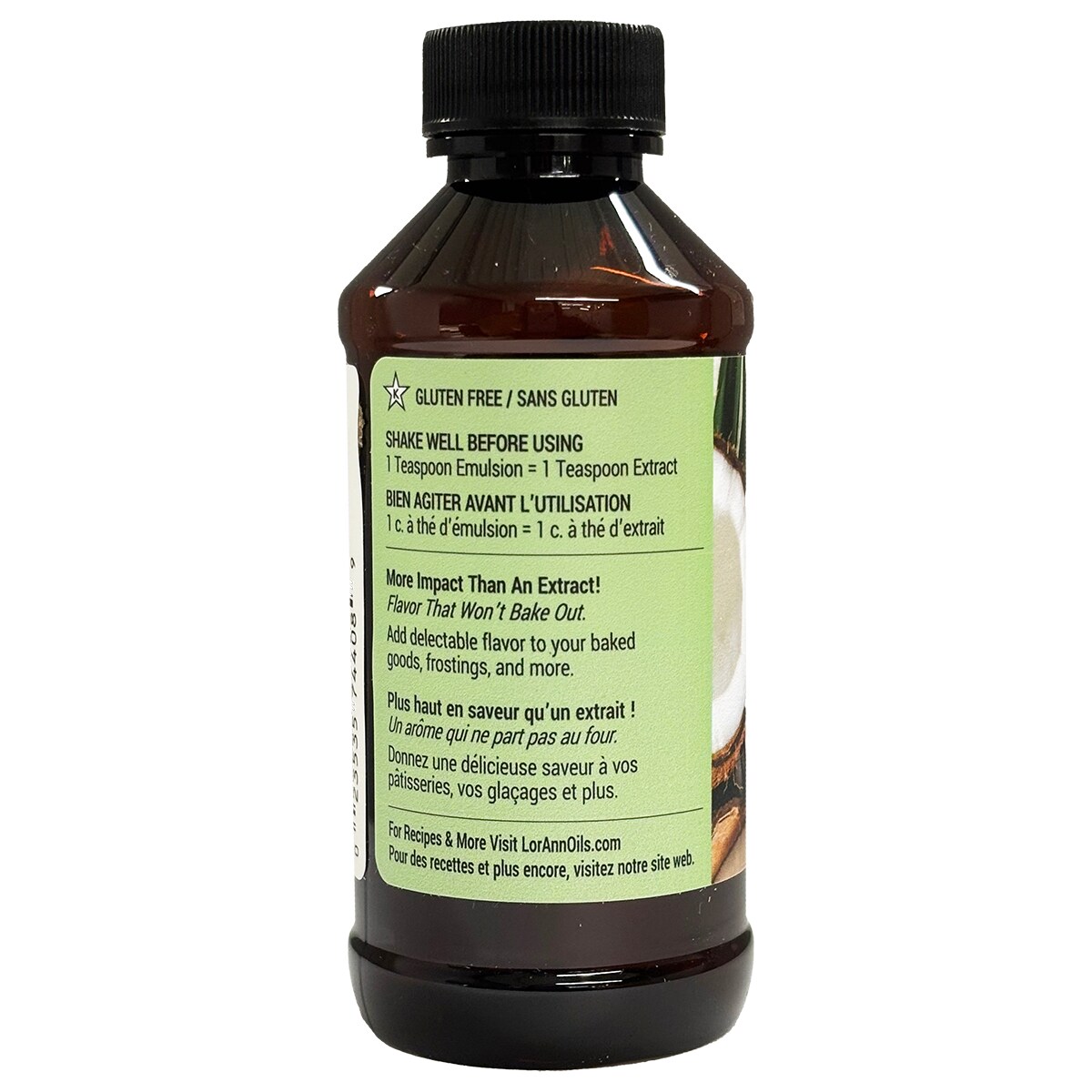 LorAnn Oils Coconut Bakery Emulsion, 4 ounce