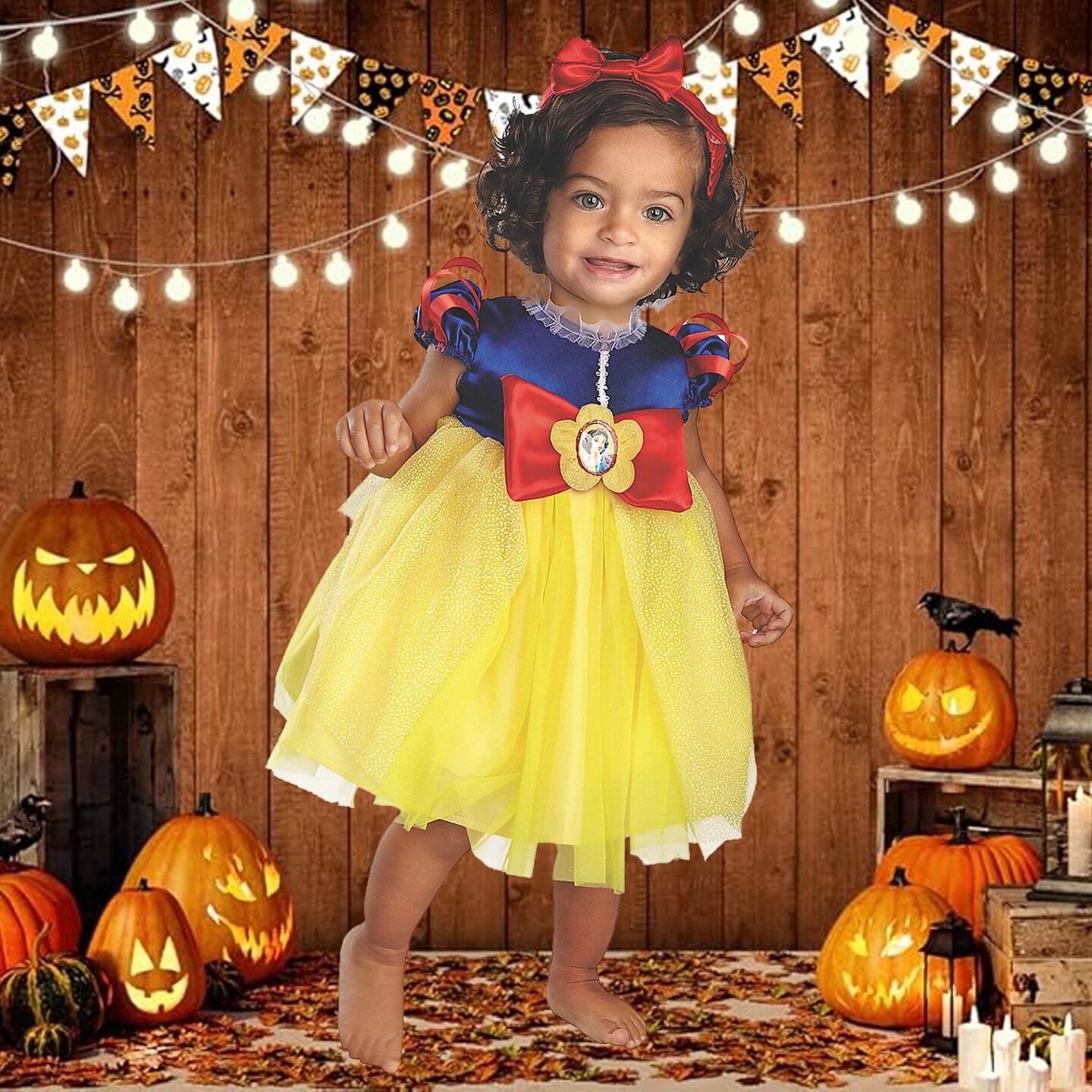 Infant Disney Snow White Costume for Babies Dress with Headband Set, Size:  Toddler (12 - 18M) | Michaels